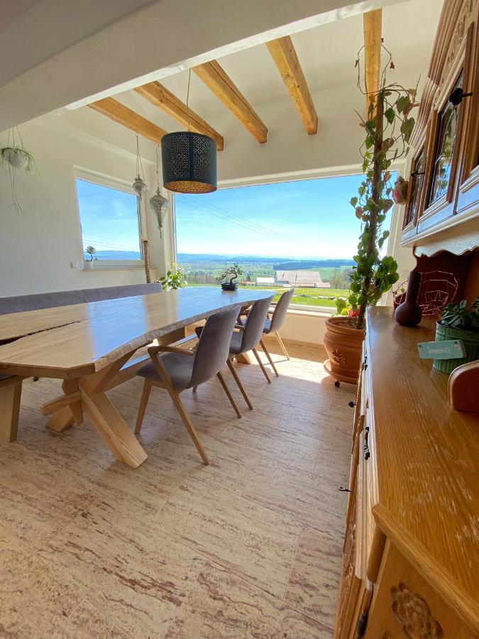 Leutkirch im AllgäuFerienhaus Alpenblick Auf'M Vorderberg别墅 外观 照片